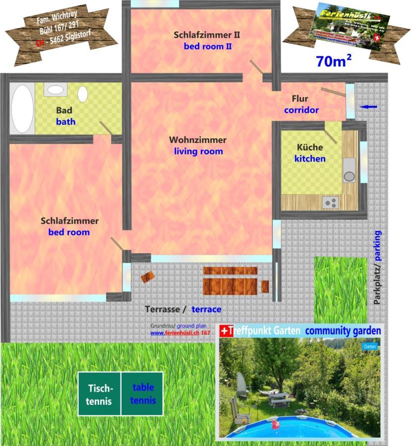 Ferienhuesli Apartment Siglistorf Ngoại thất bức ảnh