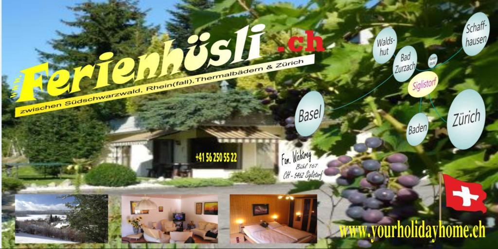 Ferienhuesli Apartment Siglistorf Ngoại thất bức ảnh